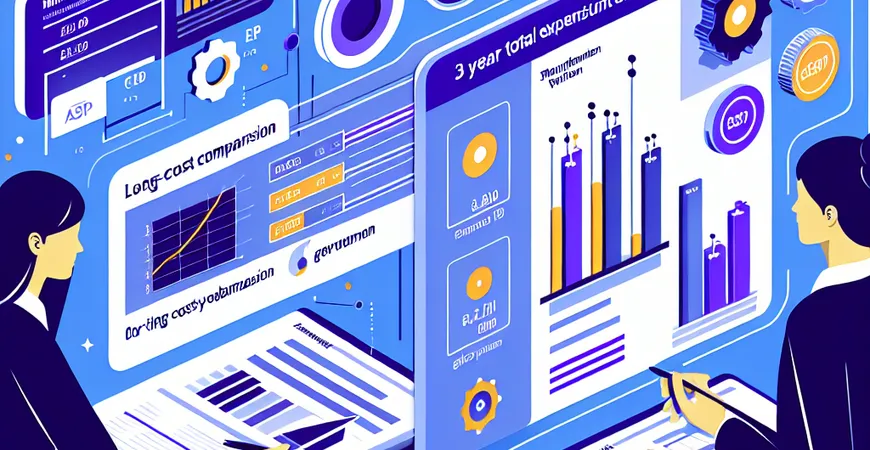  制造业ERP行业版与通用版的长期成本对比：3年总支出分析  